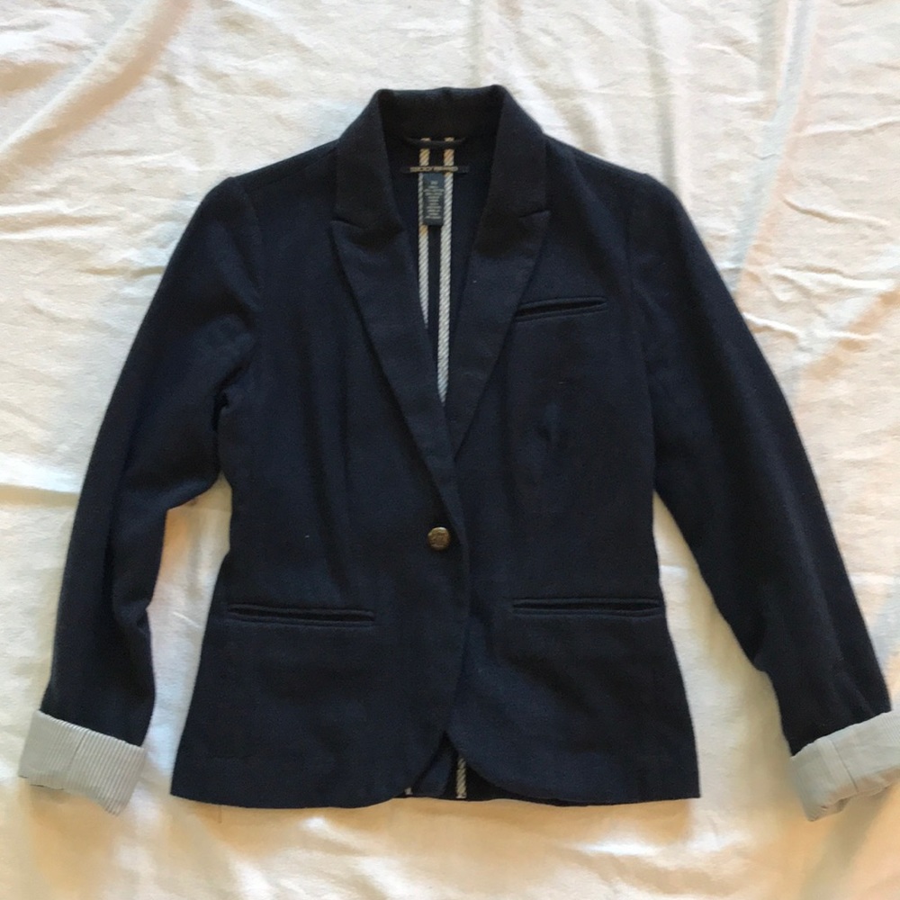 Lucky Brand Navy Blazer